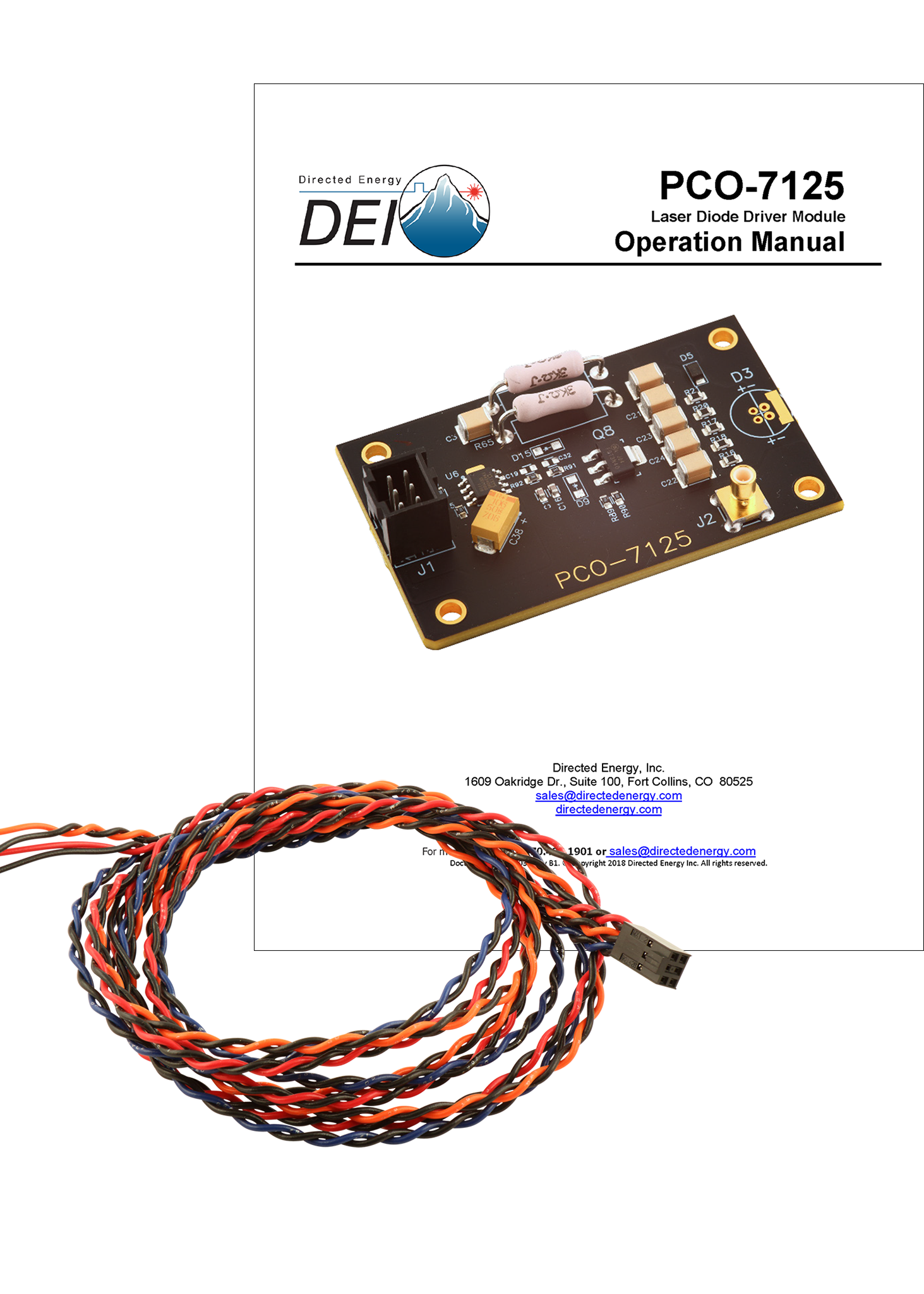 PCO-7125 Accessory Kit
